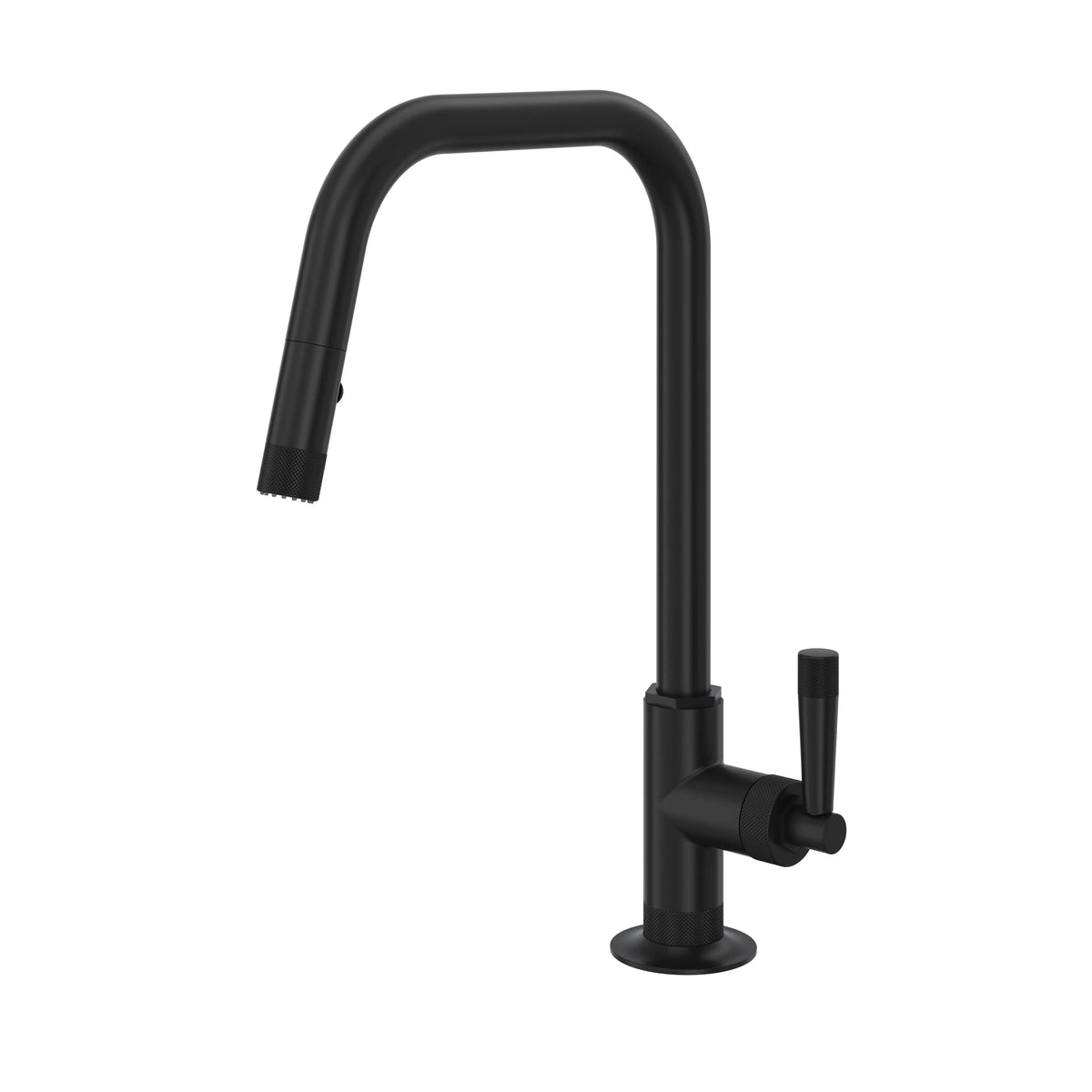 ROHL Graceline Pull-Down Kitchen Faucet With U-Spout MB7956 - Matte Black