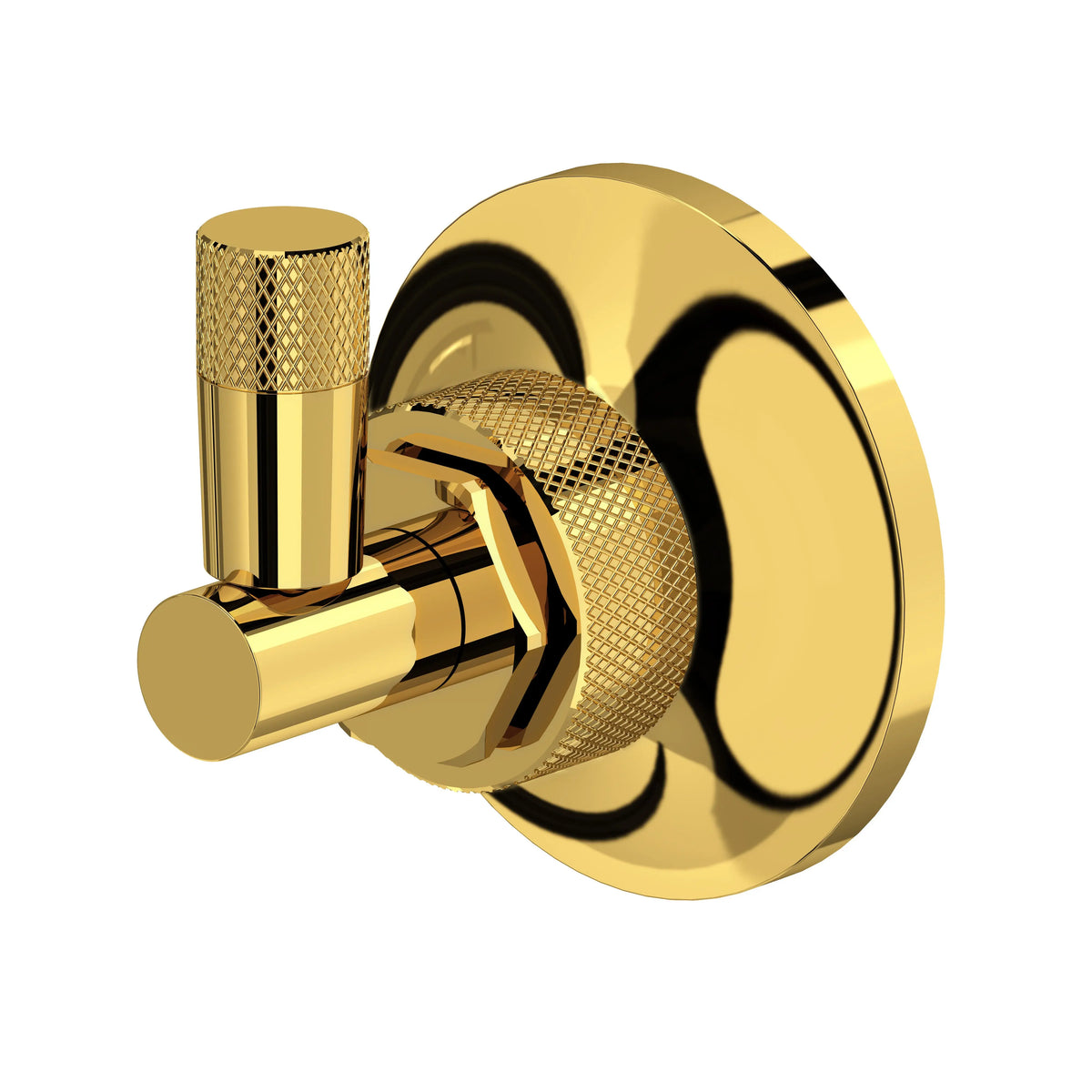 ROHL Graceline Robe Hook MB25WRH - Unlacquered Brass