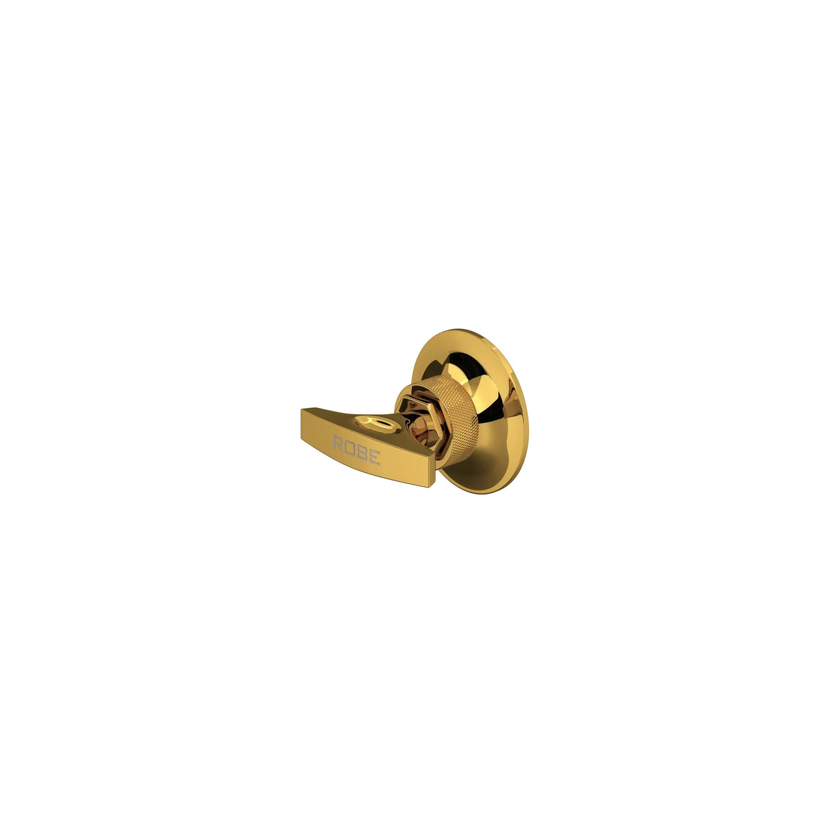 ROHL Graceline Robe Hook MBG7 - Unlacquered Brass