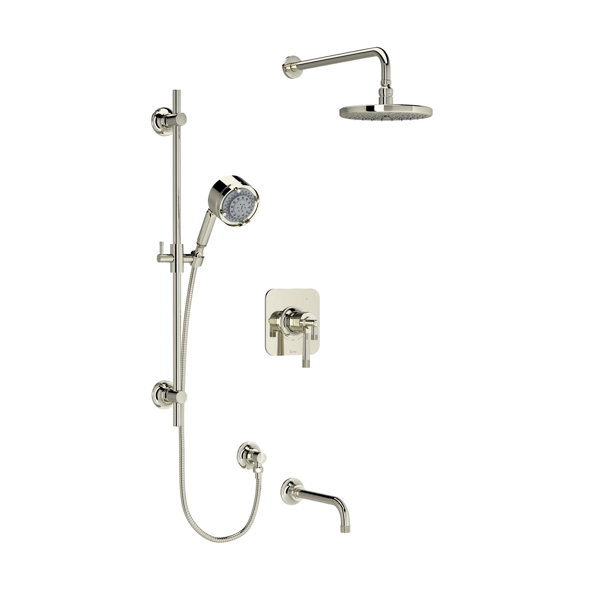 ROHL Graceline Shower Kit 1345 Trim TKIT1345GL - Polished Nickel
