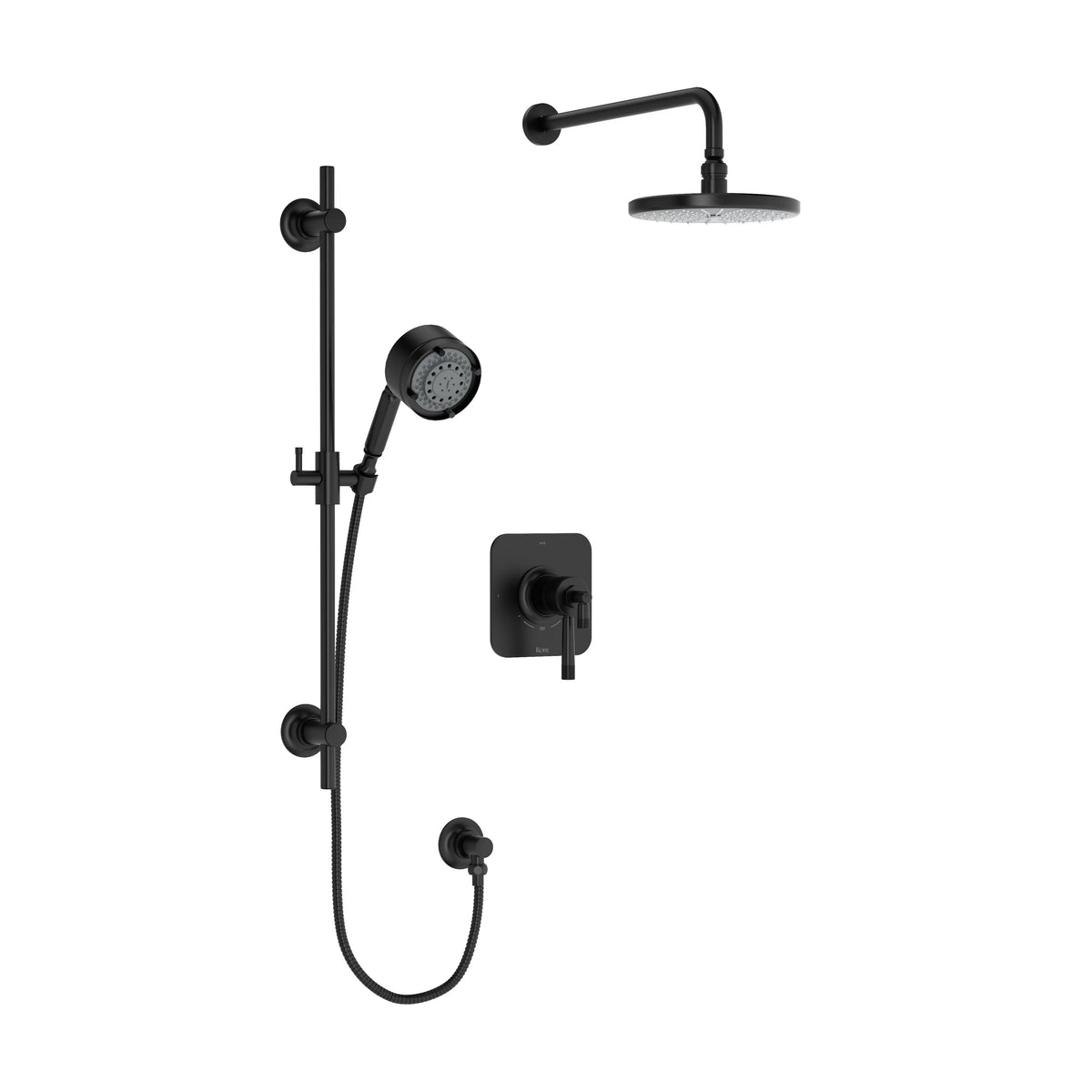 ROHL Graceline Shower Kit 323 Trim TKIT323GL - Matte Black