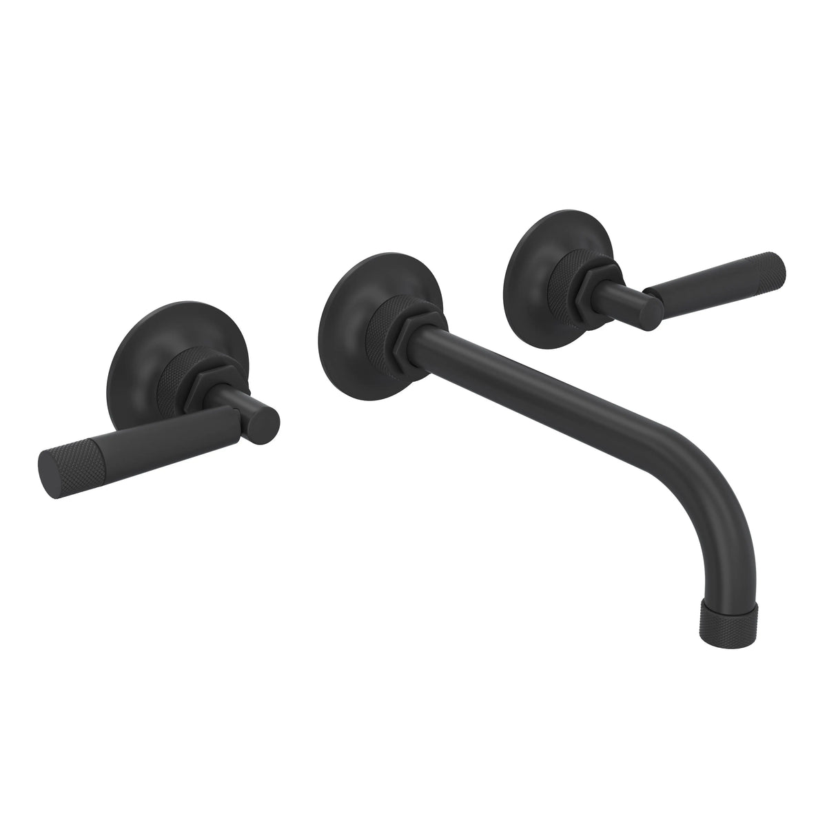 ROHL Graceline Wall Mount Lavatory Faucet Trim MB2030 - Matte Black