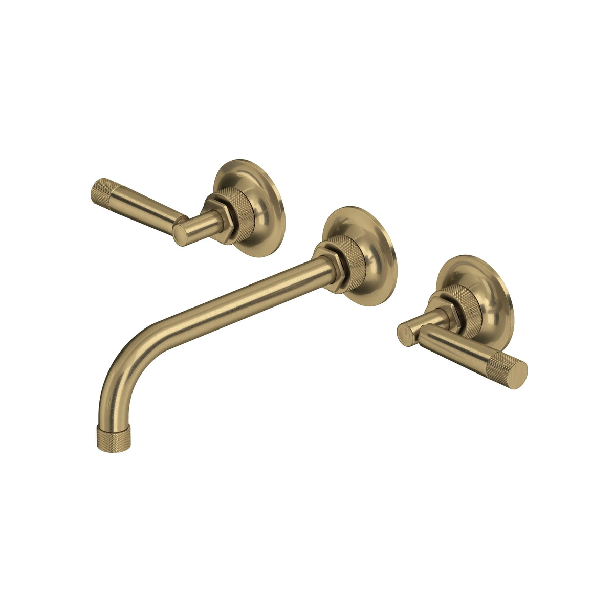 ROHL Graceline Wall Mount Lavatory Faucet Trim MB2030 - Antique Gold