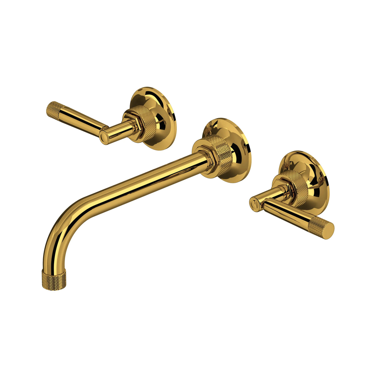 ROHL Graceline Wall Mount Tub Filler Trim MB2037 - Unlacquered Brass