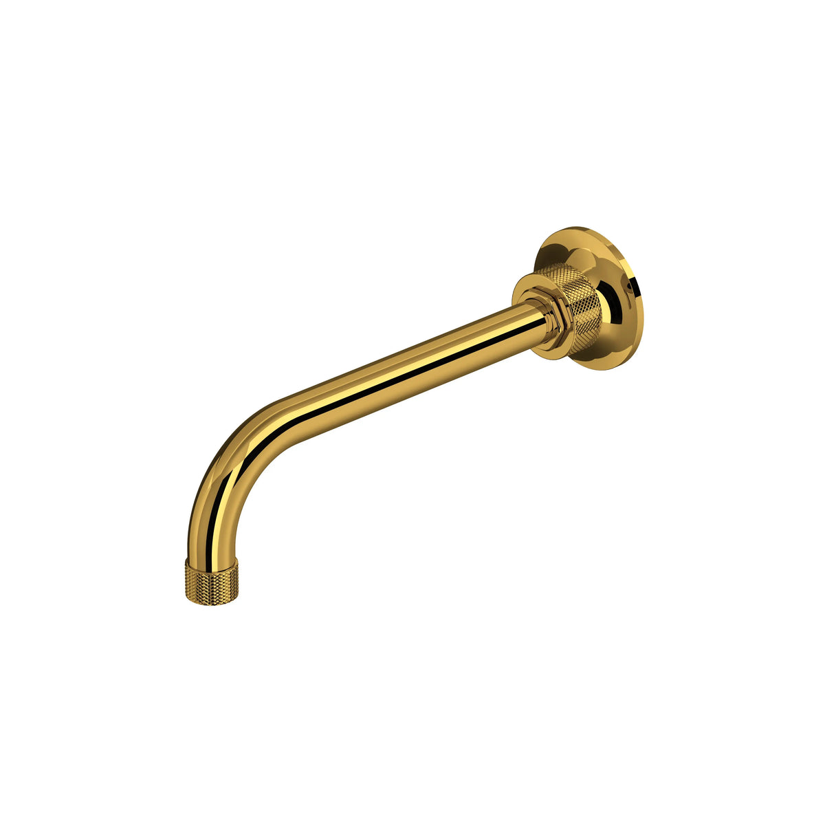 ROHL Graceline Wall Mount Tub Spout MB2045 - Unlacquered Brass