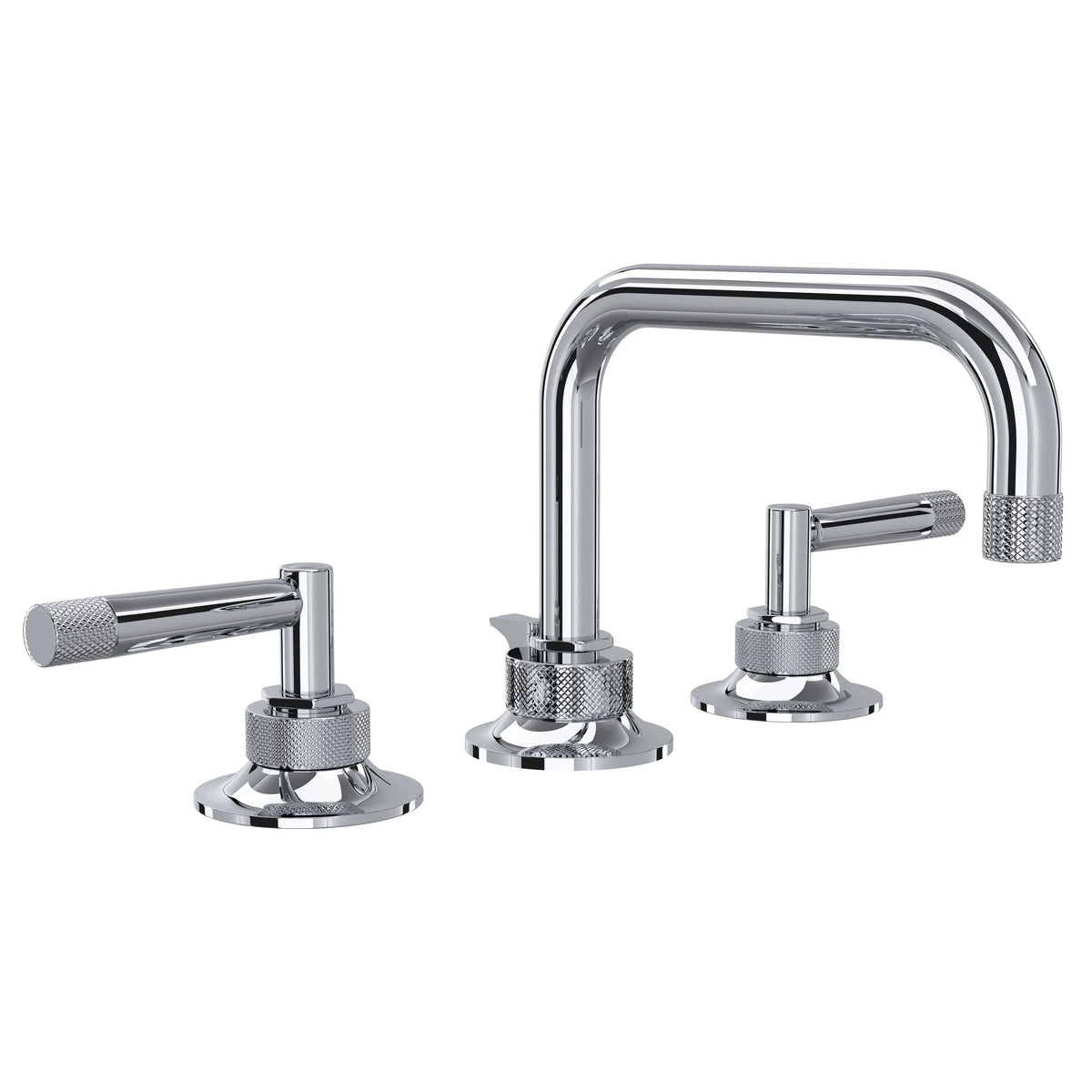 ROHL Graceline Widespread Lavatory Faucet With U-Spout MB2009 - Polished Chrome