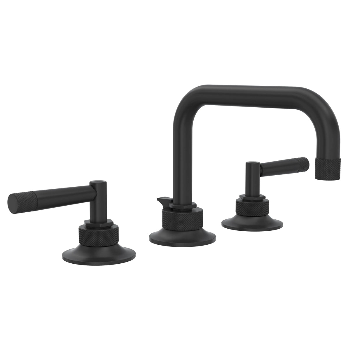 ROHL Graceline Widespread Lavatory Faucet With U-Spout MB2009 - Matte Black