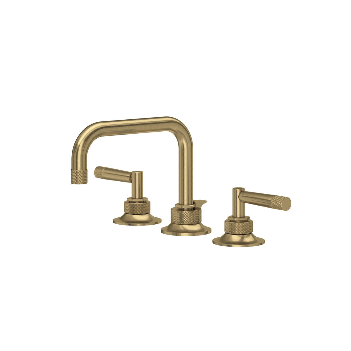ROHL Graceline Widespread Lavatory Faucet With U-Spout MB2009 - Antique Gold