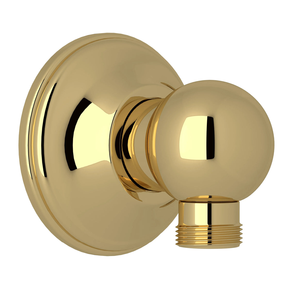 ROHL Handshower Outlet 1295 - Unlacquered Brass