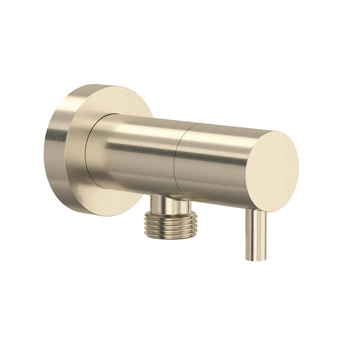 ROHL Handshower Outlet With Integrated Volume Control 0327WO - Satin Nickel