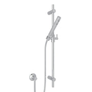 ROHL Handshower Set With 30" Slide Bar And Single Function Handshower 1600 - Polished Chrome