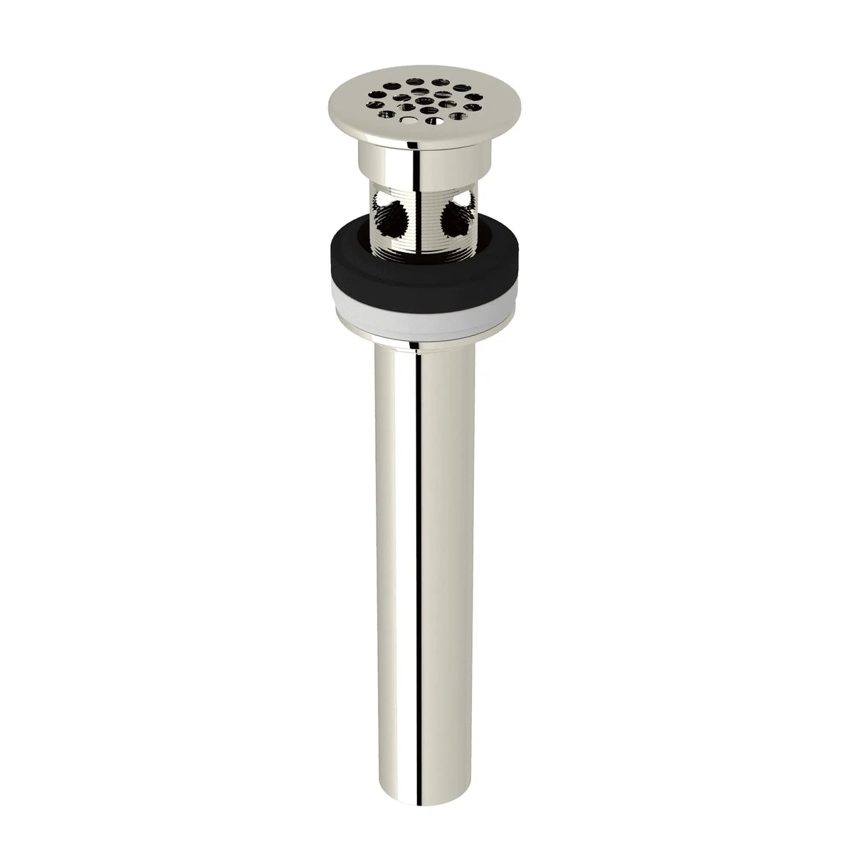 ROHL Lavatory Grid Drain With Overflow 7444 - Polished Nickel