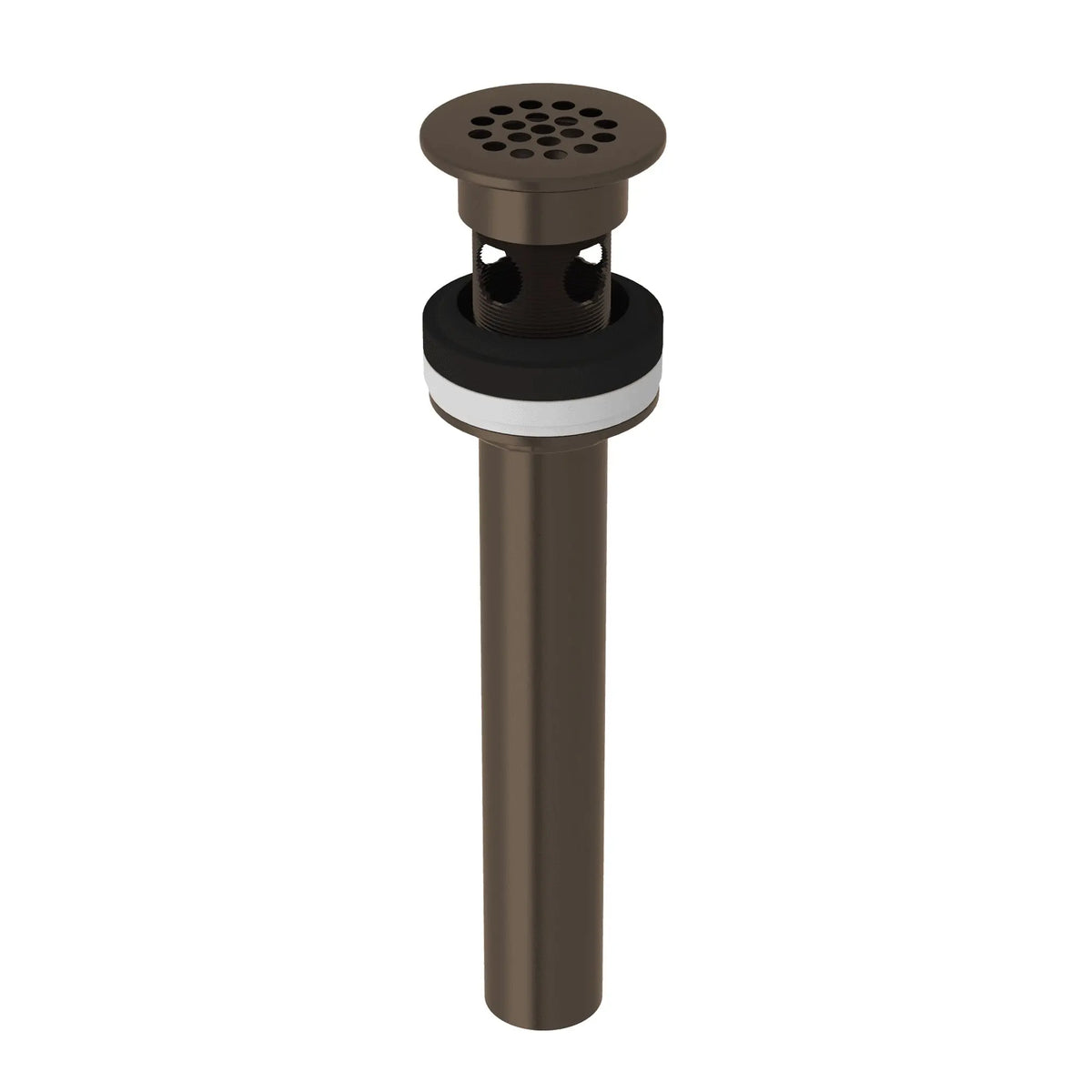 ROHL Lavatory Grid Drain With Overflow 7444 - Tuscan Brass