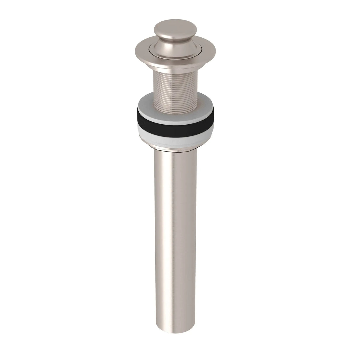 ROHL Lavatory Lift And Turn Drain Without Overflow 8446 - Satin Nickel
