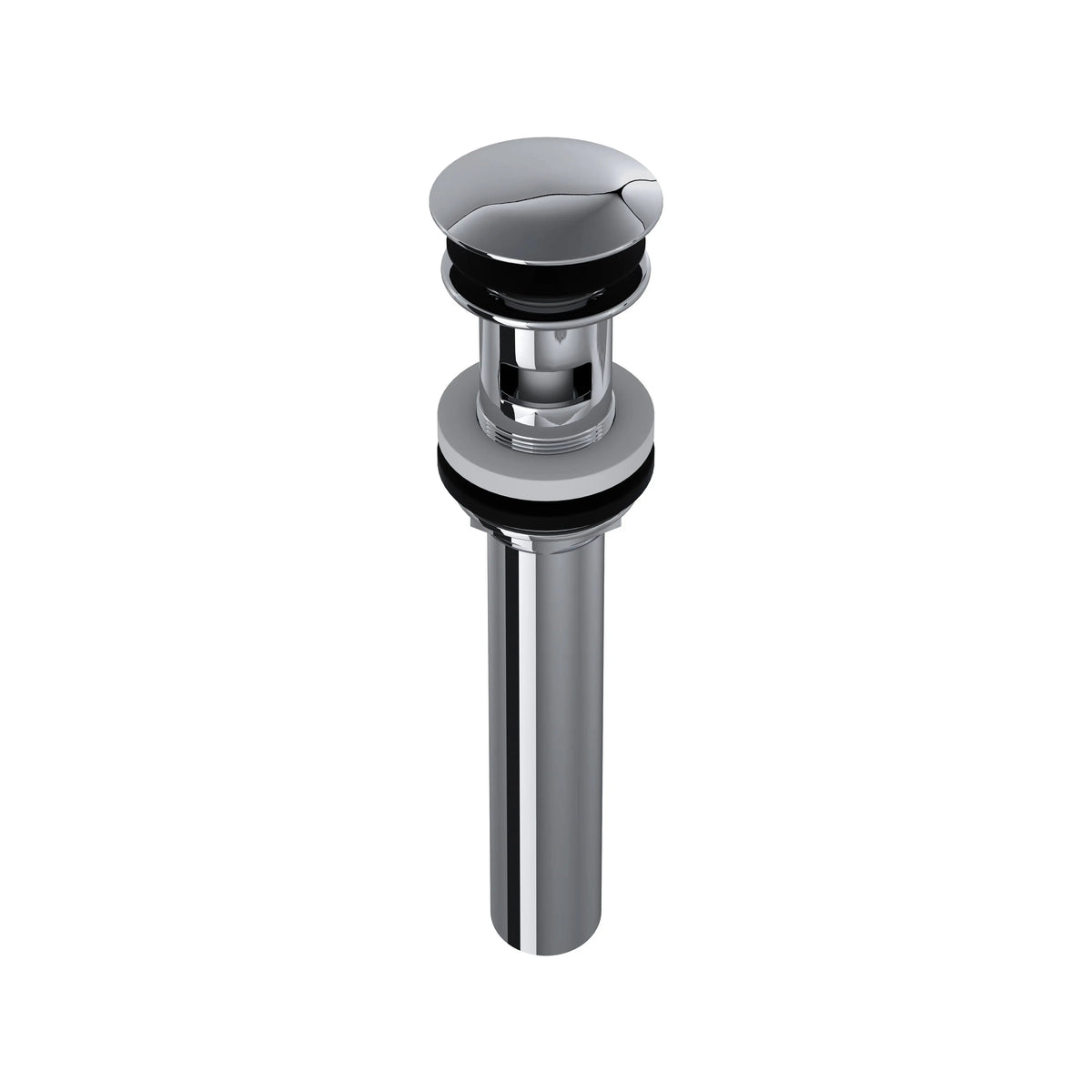 ROHL Lavatory Push Drain With Overflow 5447 - Polished Chrome