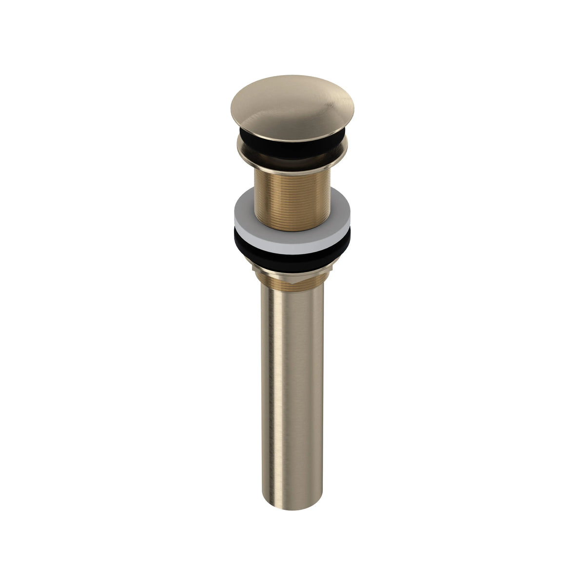 ROHL Lavatory Push Drain Without Overflow 5445 - Satin Nickel