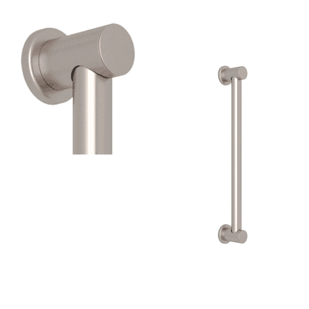 ROHL Lombardia 18" Grab Bar 1265 - Satin Nickel
