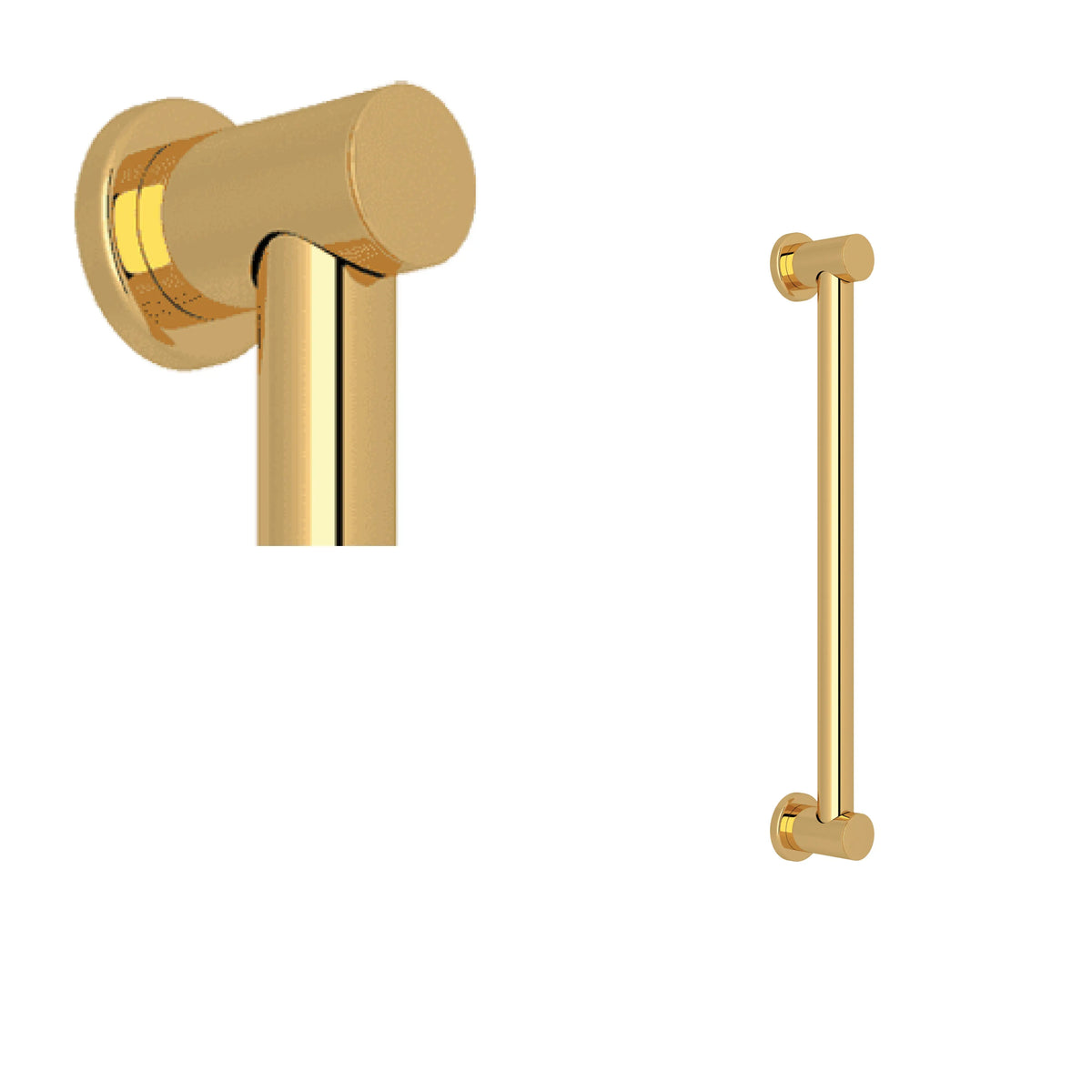 ROHL Lombardia 18" Grab Bar 1265 - Italian Brass
