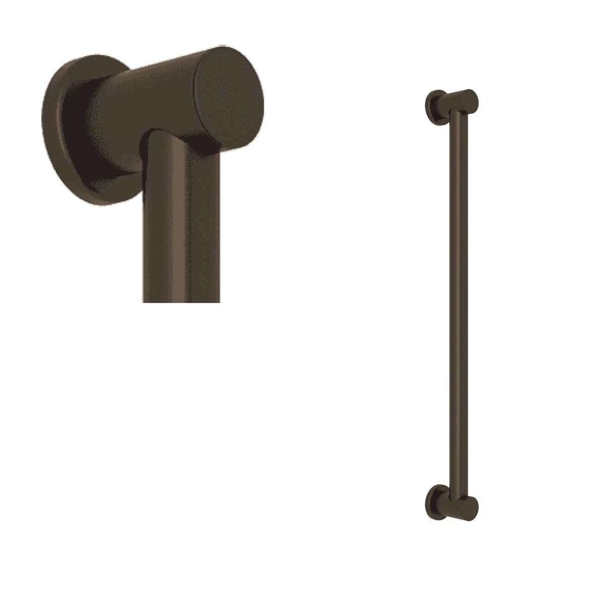 ROHL Lombardia 24" Grab Bar 1266 - Tuscan Brass