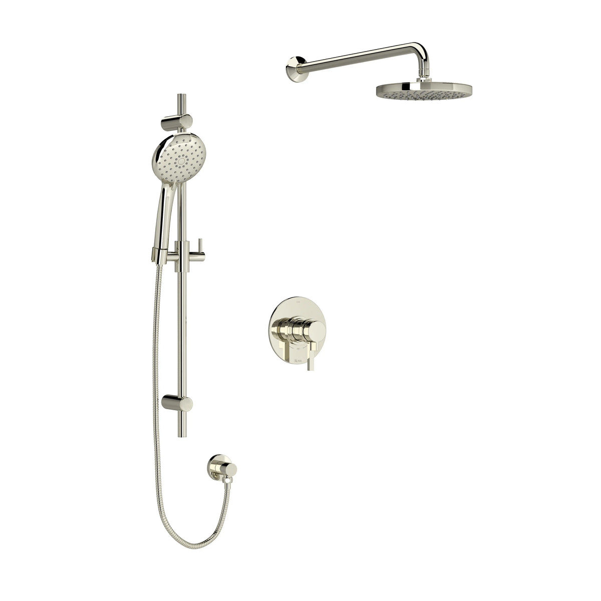 ROHL Lombardia Shower Kit 323 Trim TKIT323LB - Polished Nickel