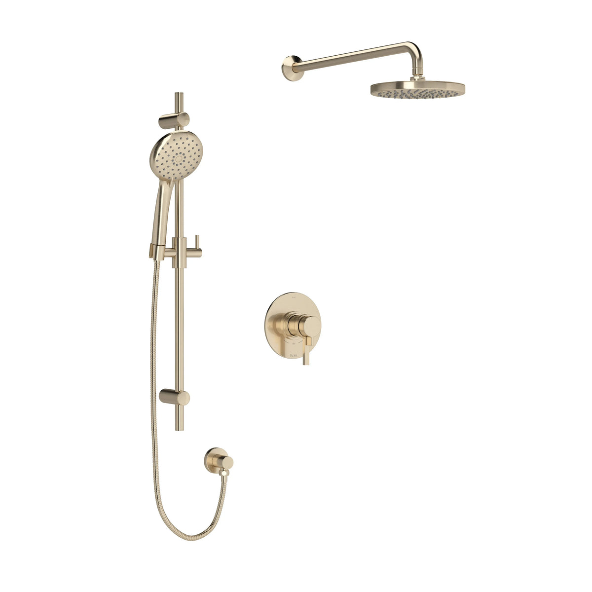 ROHL Lombardia Shower Kit 323 Trim TKIT323LB - Satin Nickel