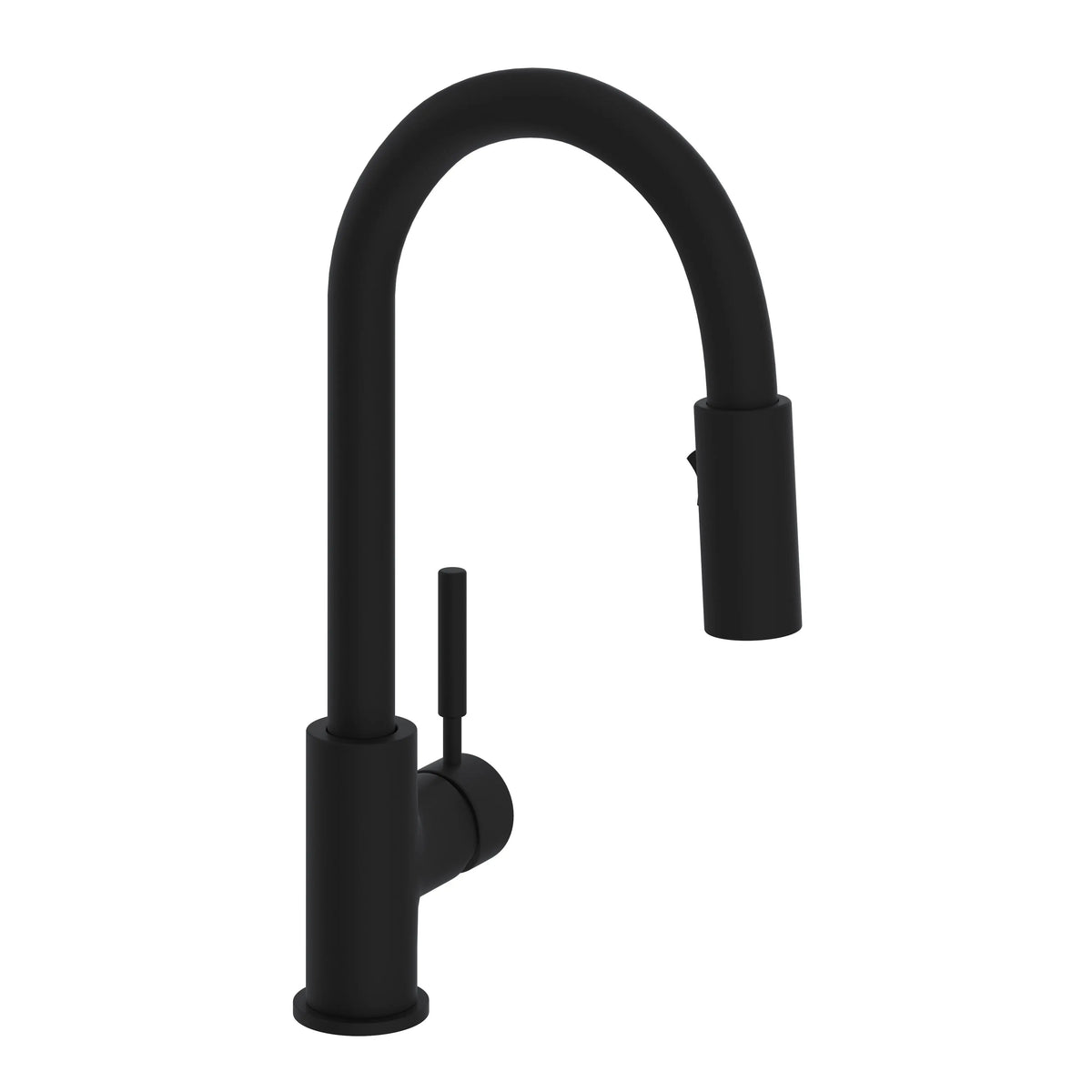 ROHL Lux Pull-Down Bar/Food Prep Kitchen Faucet R7519 - Matte Black