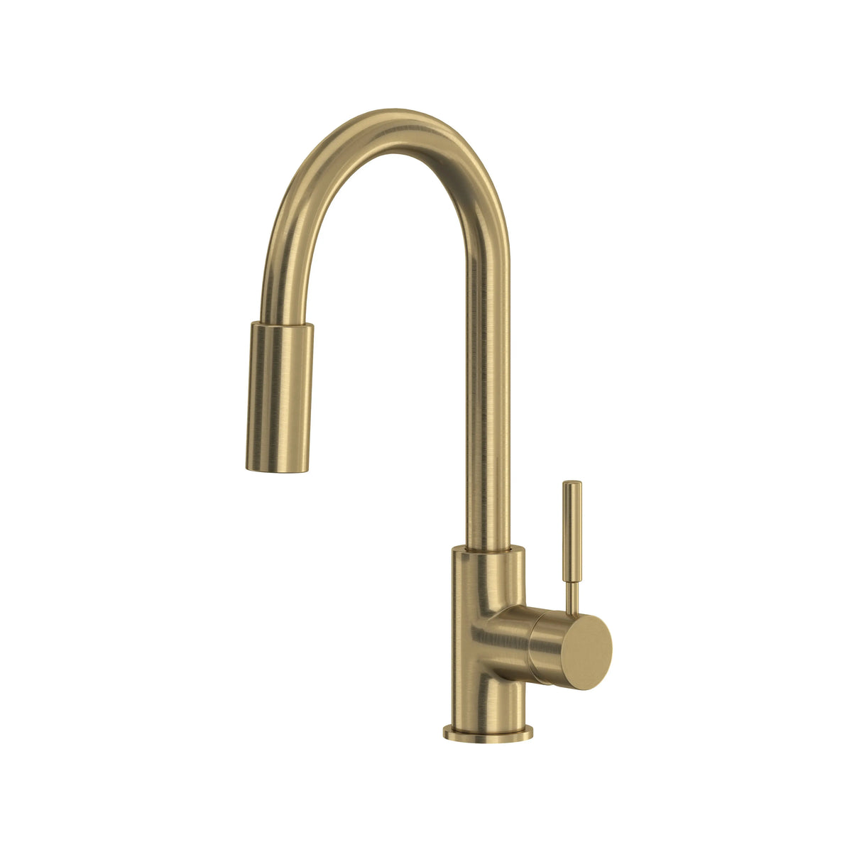 ROHL Lux Pull-Down Bar/Food Prep Kitchen Faucet R7519 - Antique Gold