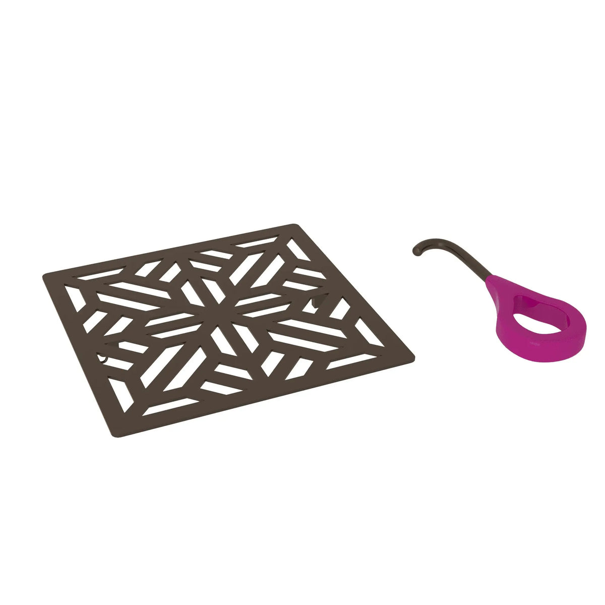ROHL Mosaic Decorative Drain Cover DC3144 - Tuscan Brass