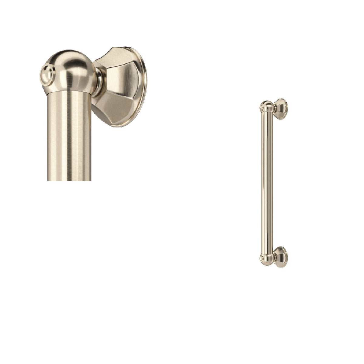 ROHL Palladian 18" Grab Bar 1277 - Satin Nickel