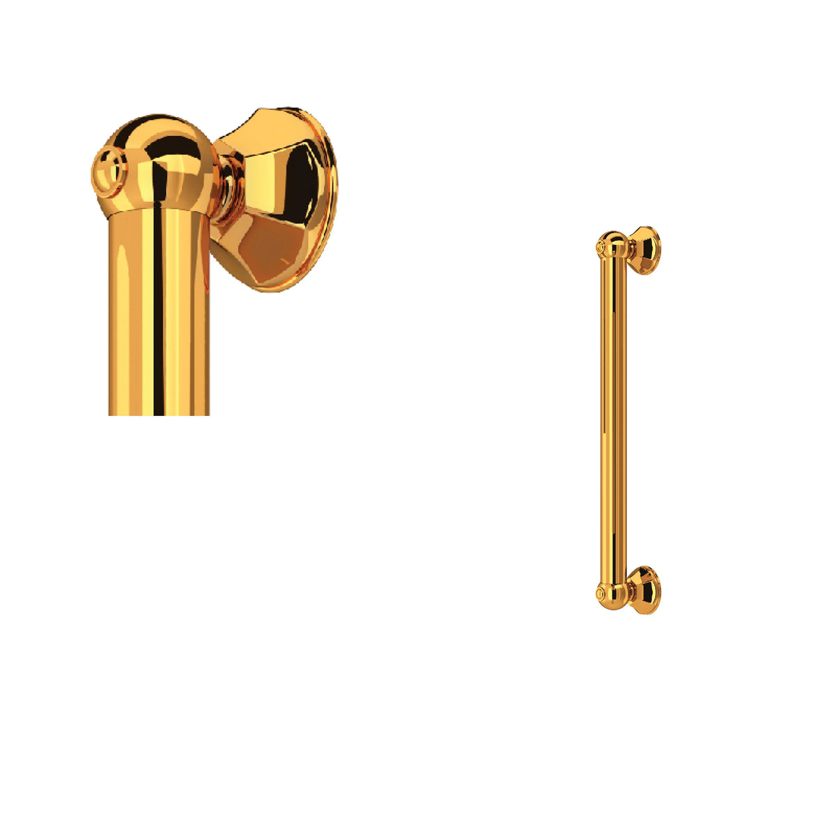 ROHL Palladian 18" Grab Bar 1277 - Italian Brass