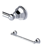 ROHL Palladian 18" Towel Bar A6886/18 - Polished Chrome