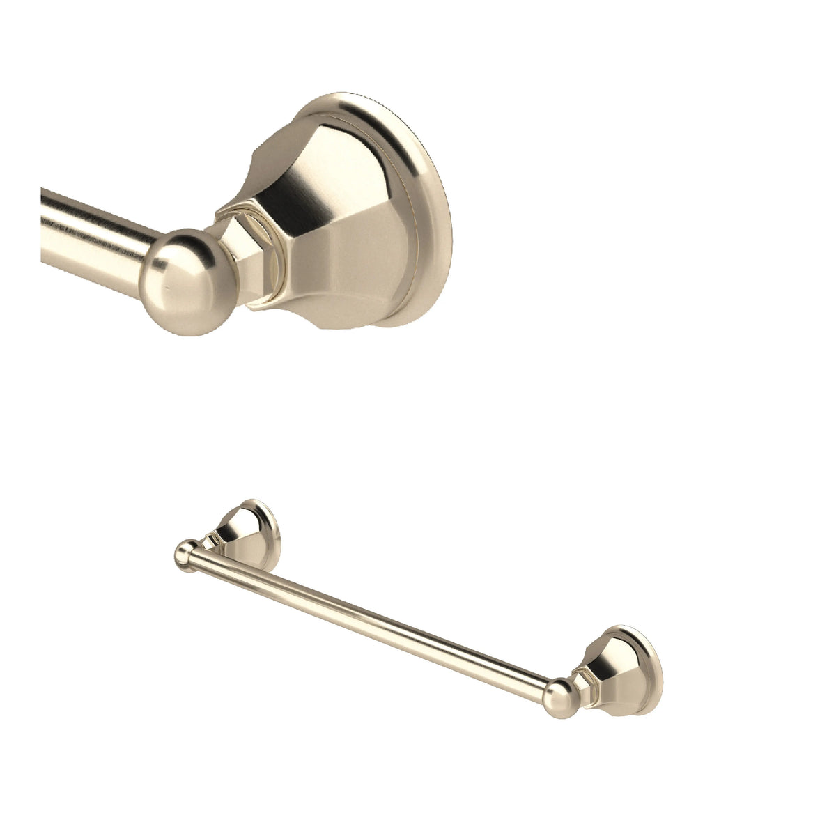 ROHL Palladian 18" Towel Bar A6886/18 - Satin Nickel