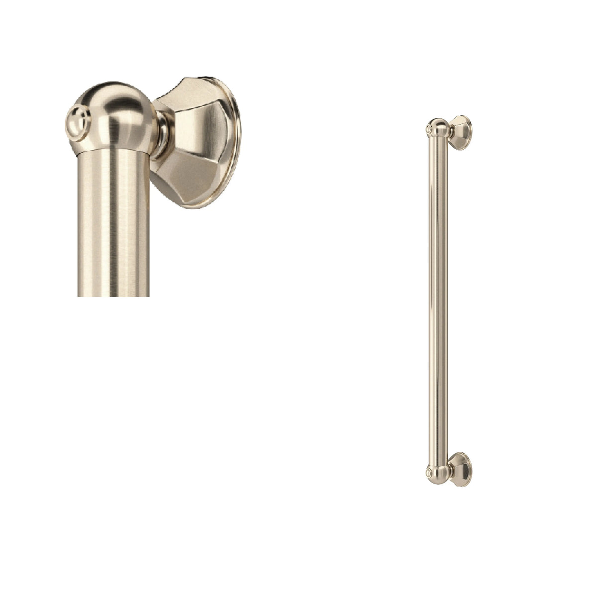ROHL Palladian 24" Grab Bar 1278 - Satin Nickel