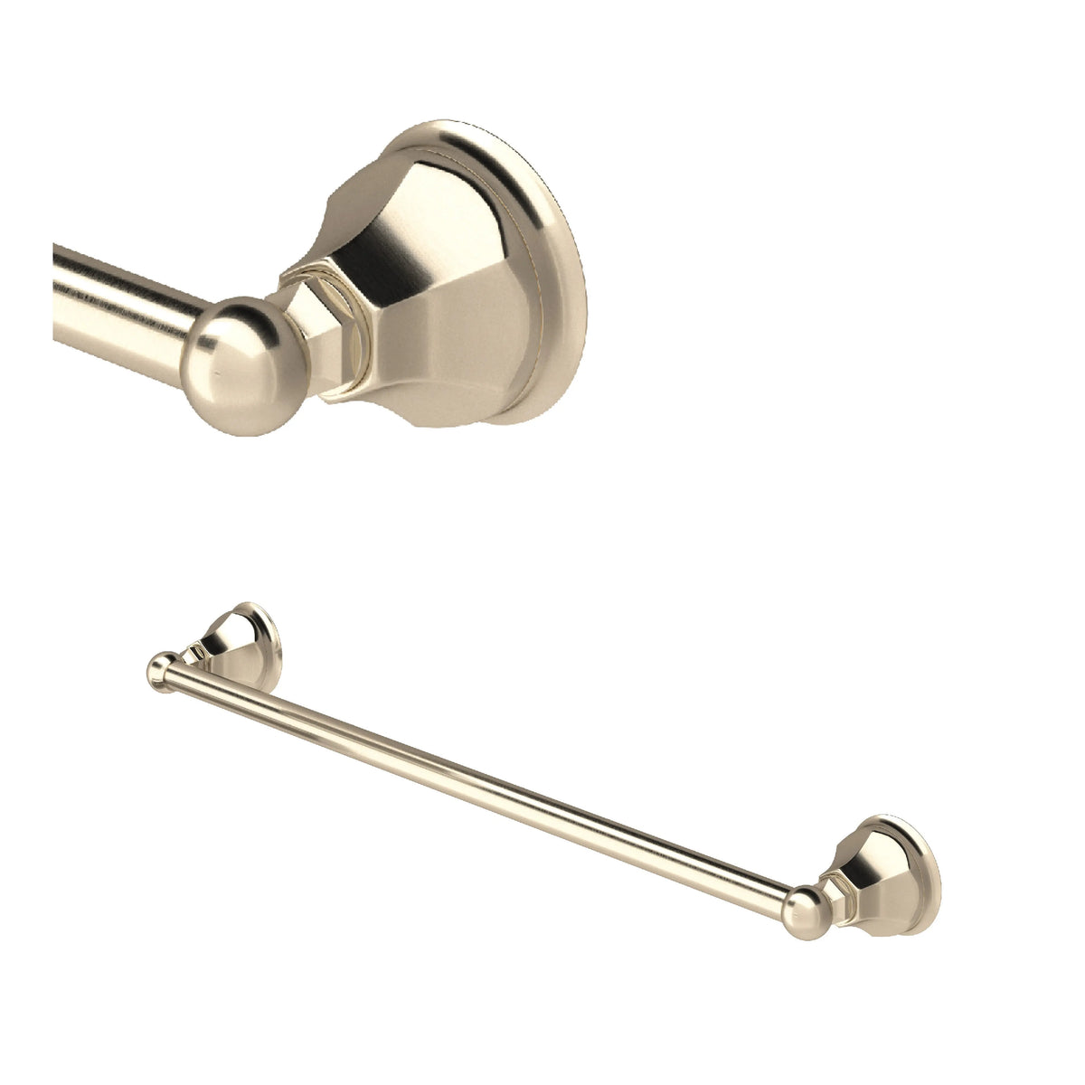 ROHL Palladian 24" Towel Bar A6886/24 - Satin Nickel
