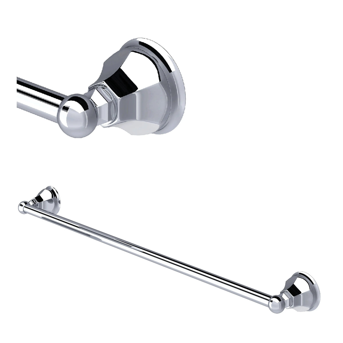 ROHL Palladian 30" Towel Bar A6886/30 - Polished Chrome
