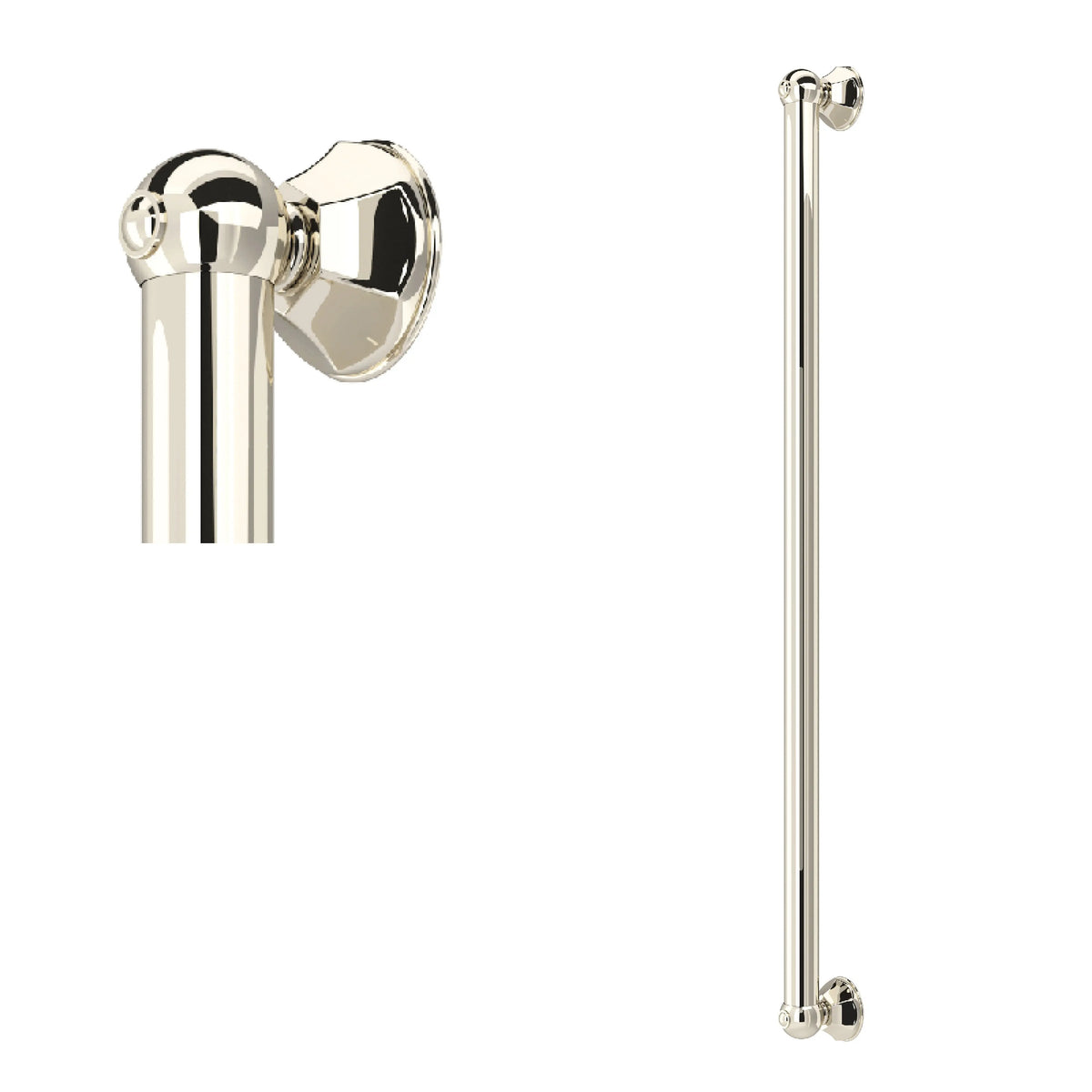 ROHL Palladian 36" Grab Bar 1279 - Polished Nickel