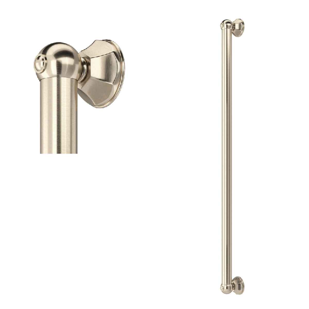 ROHL Palladian 36" Grab Bar 1279 - Satin Nickel