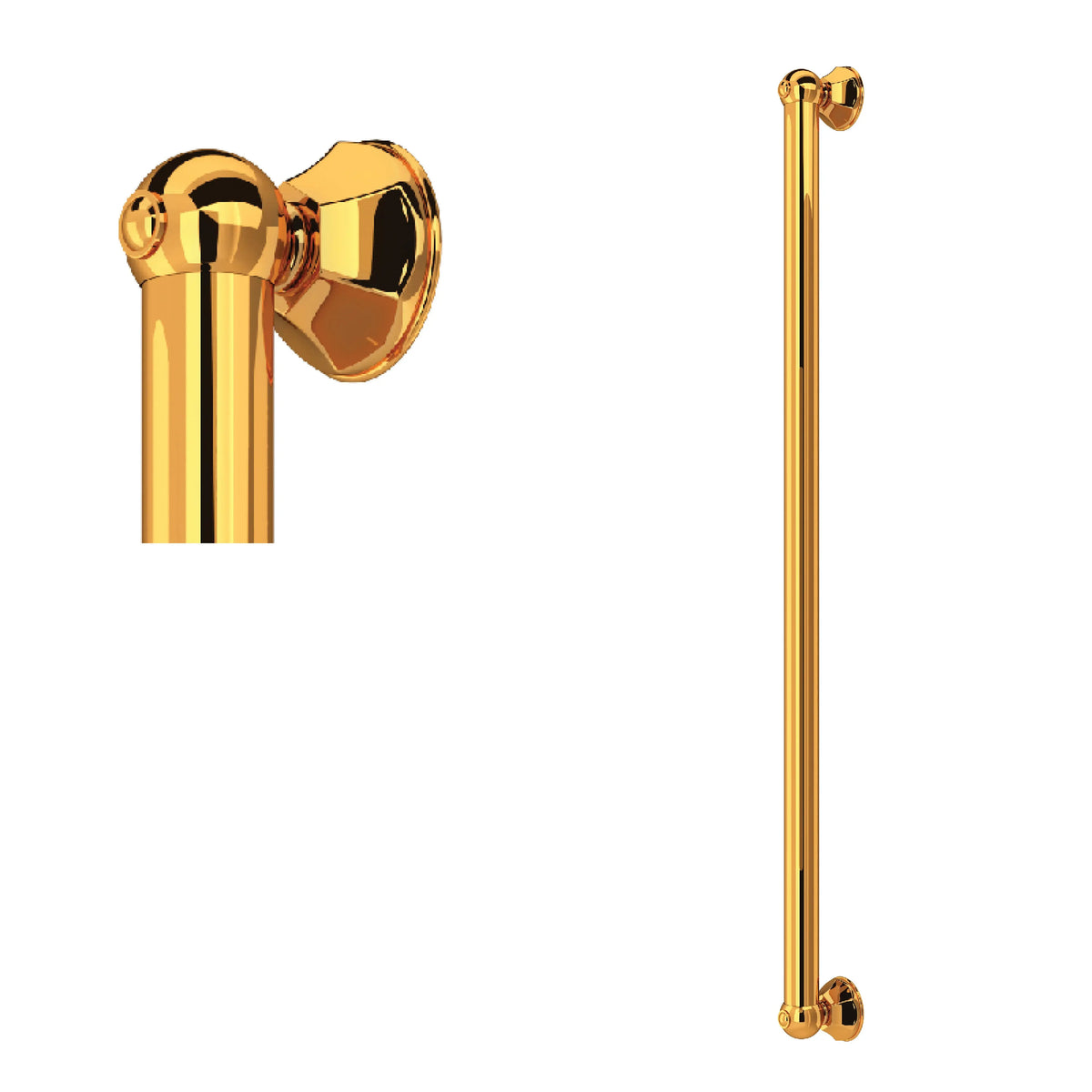 ROHL Palladian 36" Grab Bar 1279 - Italian Brass