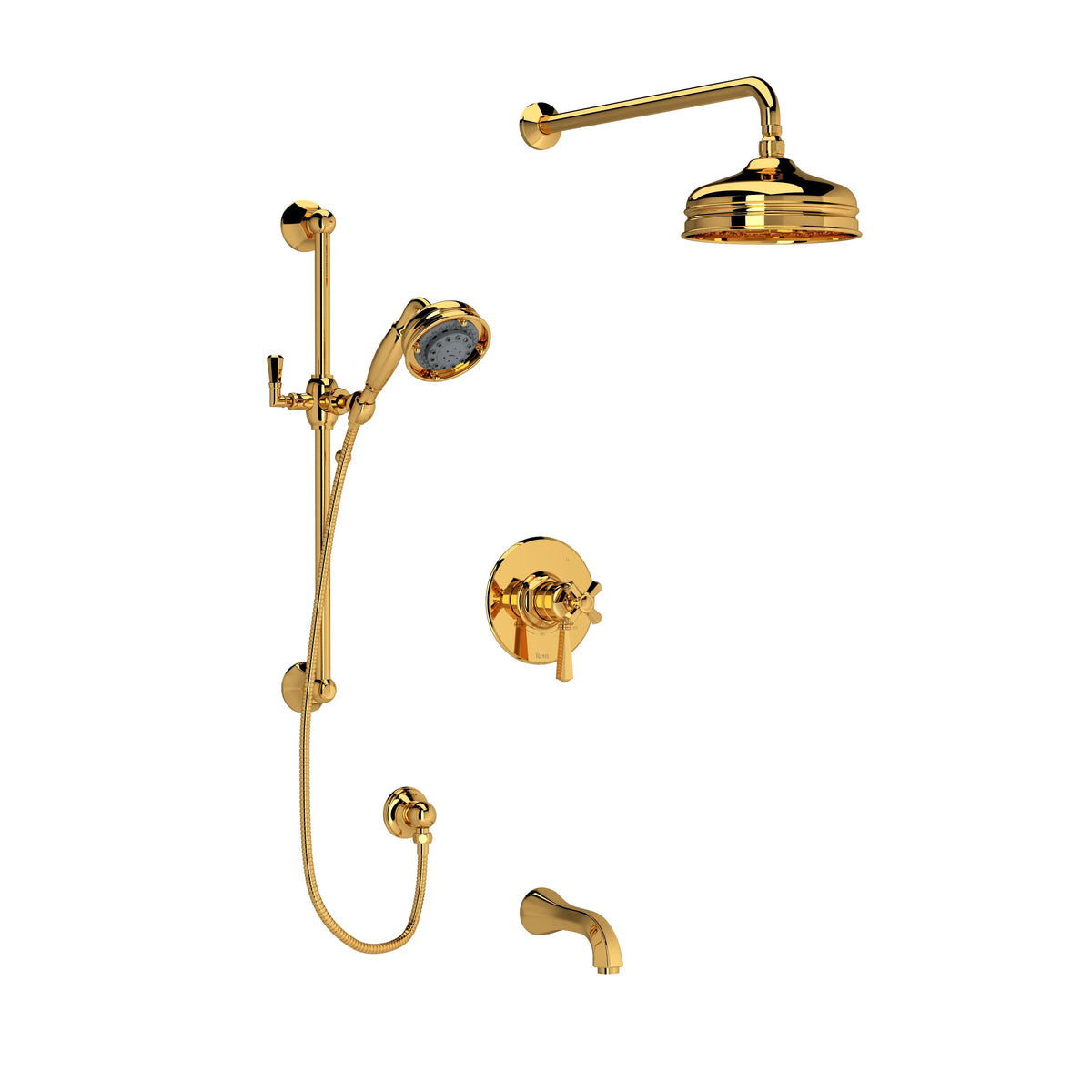 ROHL Palladian Shower Kit 1345 Trim TKIT1345PL - Italian Brass