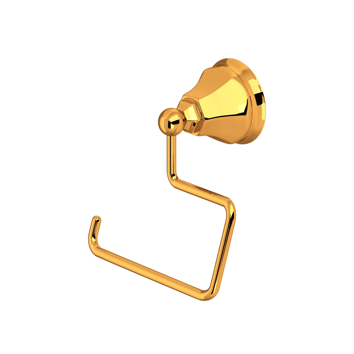 ROHL Palladian Toilet Paper Holder A6892 - Italian Brass
