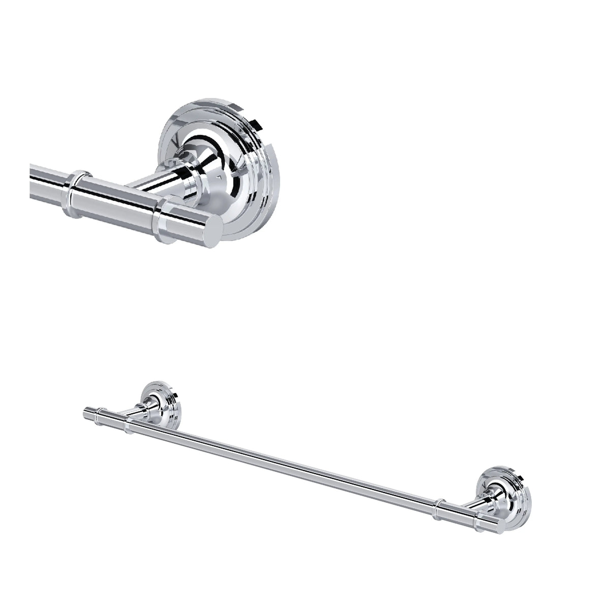 ROHL San Giovanni 18" Towel Bar SG25WTB18 - Polished Chrome