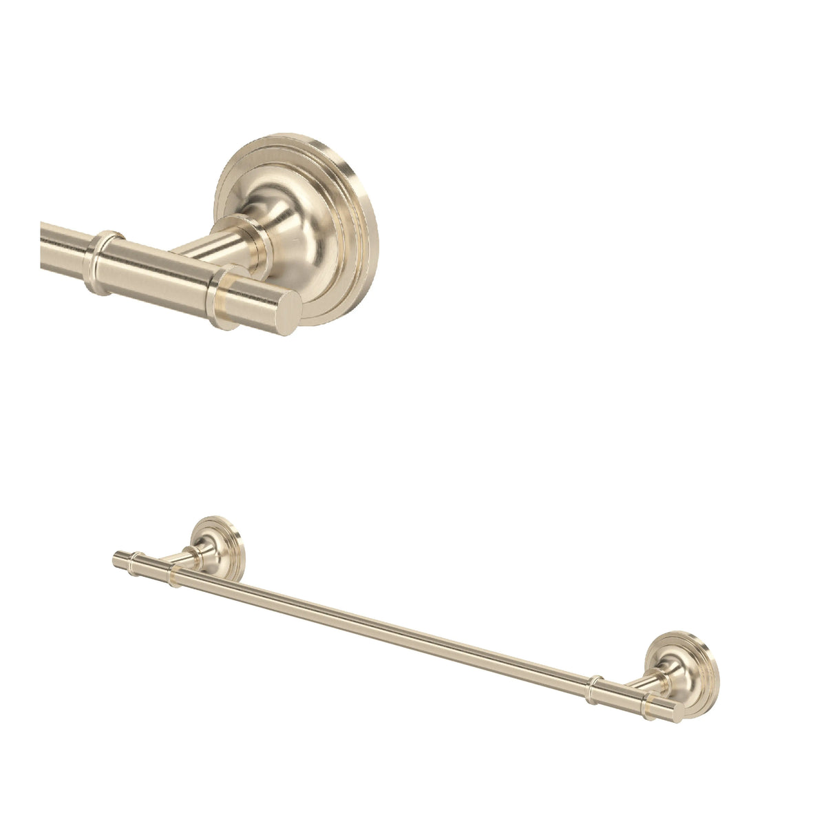 ROHL San Giovanni 18" Towel Bar SG25WTB18 - Satin Nickel