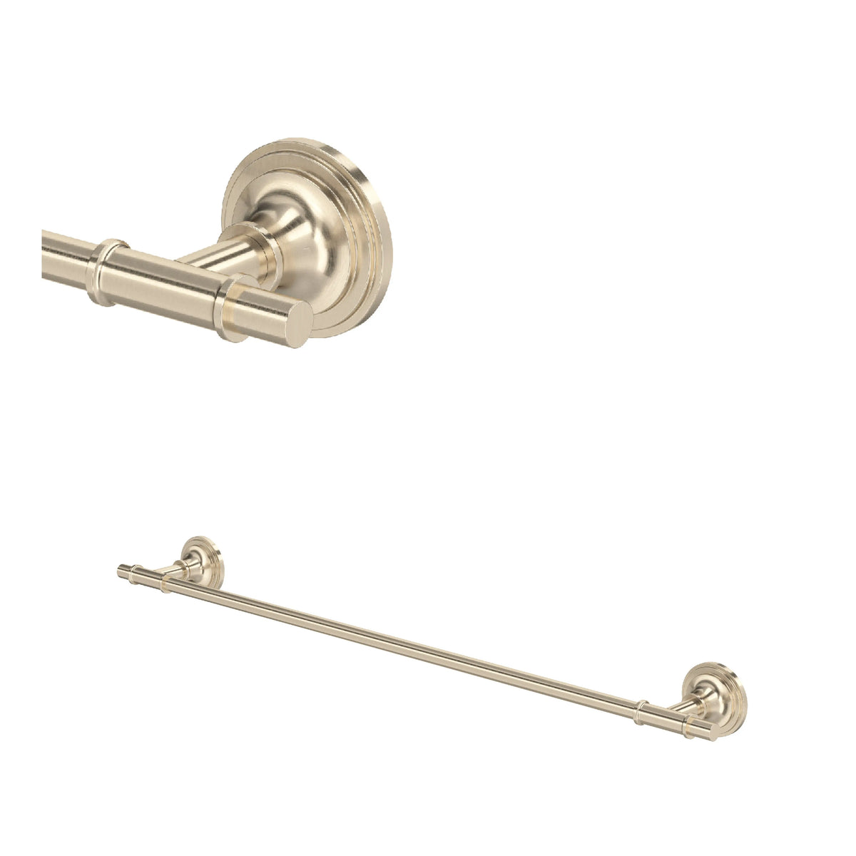 ROHL San Giovanni 24" Towel Bar SG25WTB24 - Satin Nickel