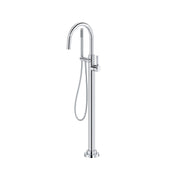 ROHL San Giovanni Floor Mount Tub Filler TSG06HF1 - Polished Chrome