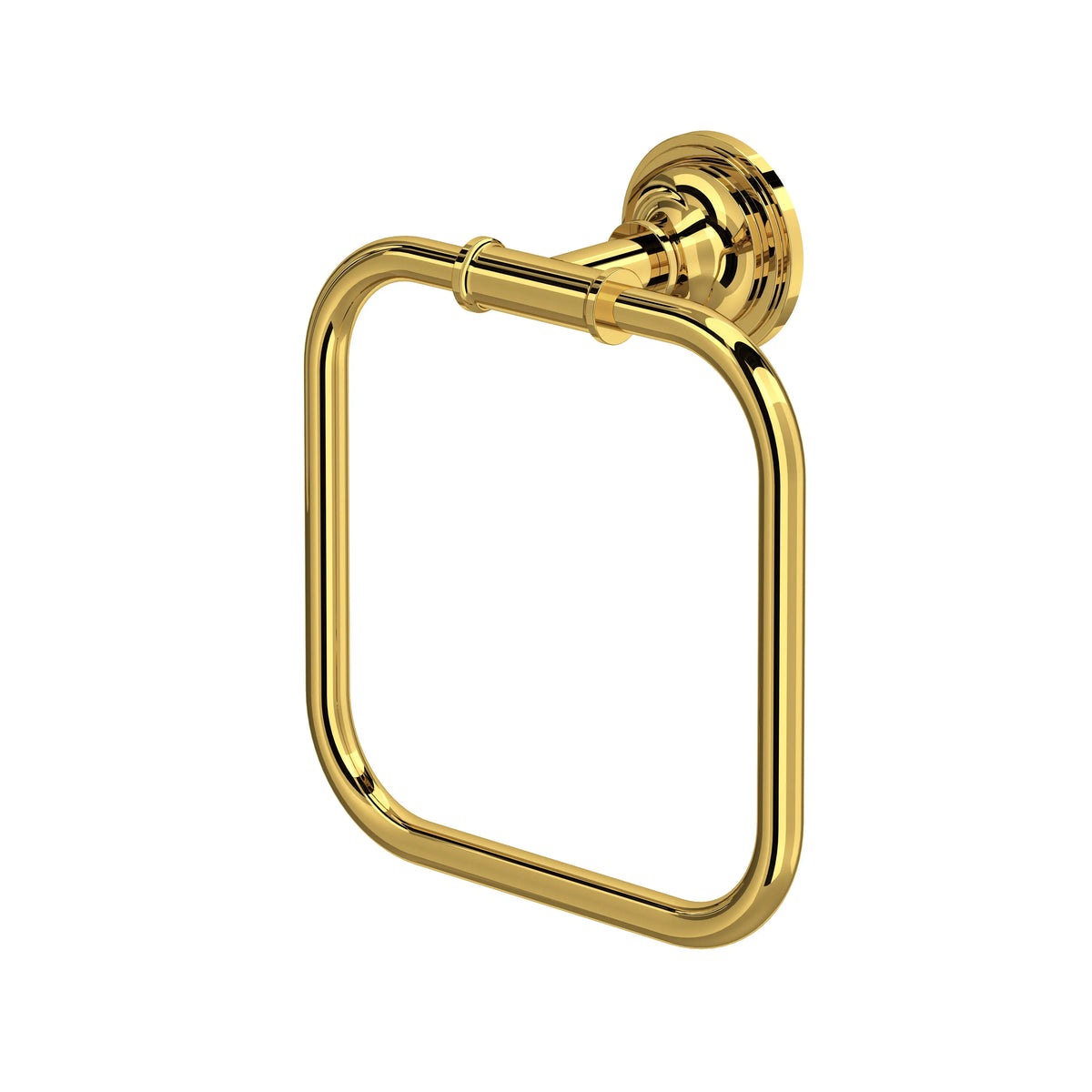 ROHL San Giovanni Towel Ring SG25WTR - Unlacquered Brass