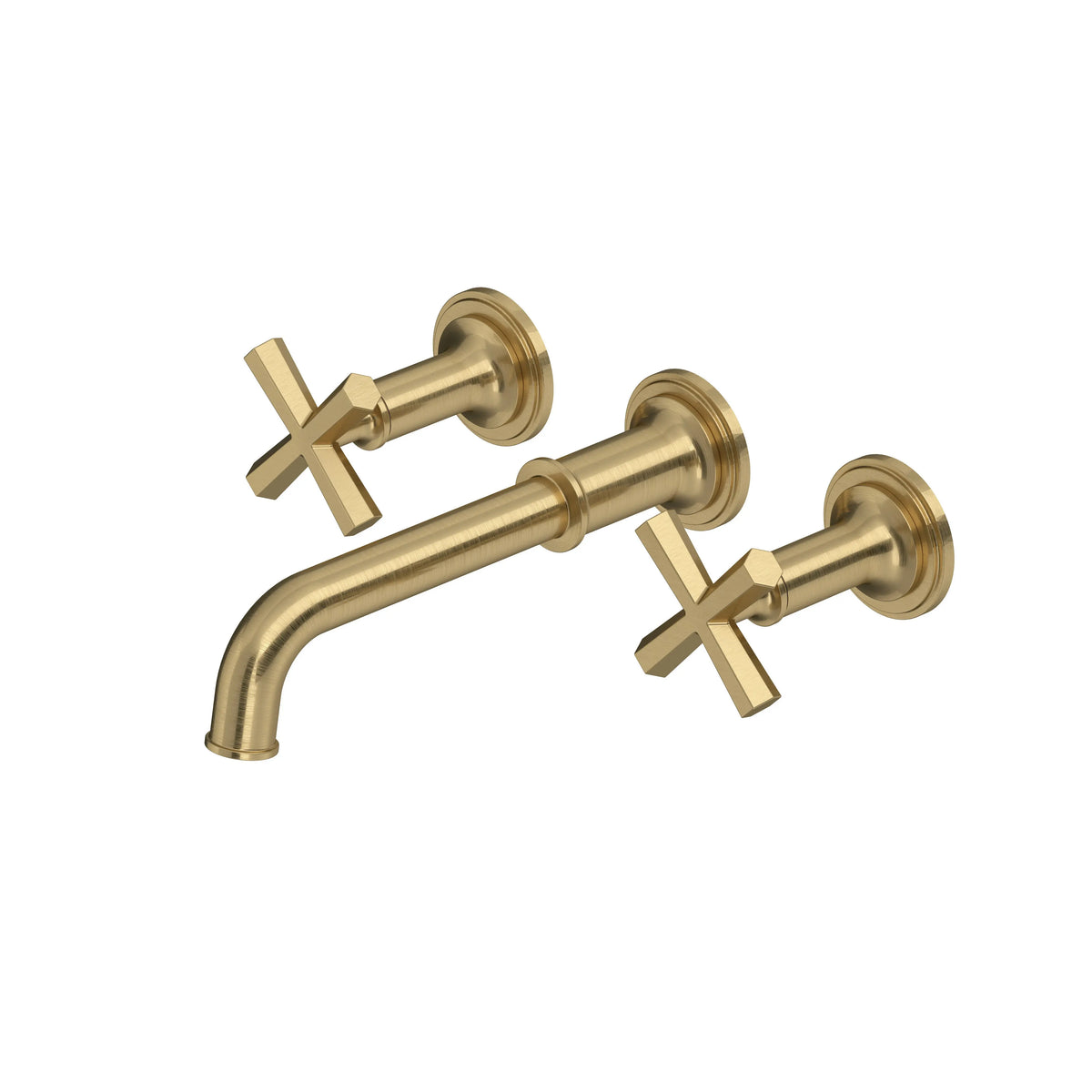 ROHL San Giovanni Wall Mount Lavatory Faucet Trim TSG08W3XM - Antique Gold