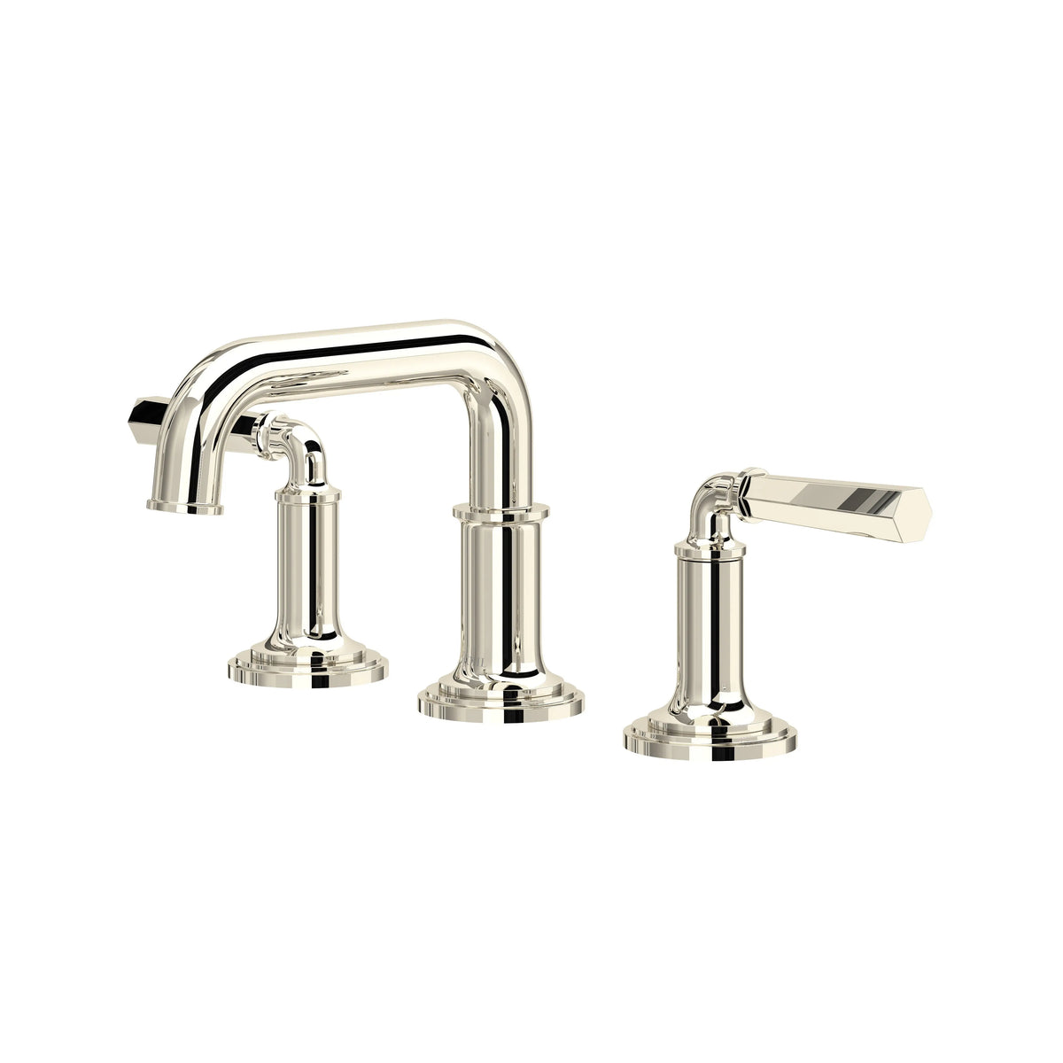 ROHL San Giovanni Widespread Lavatory Faucet With U-Spout SG09UD3LM - Polished Nickel