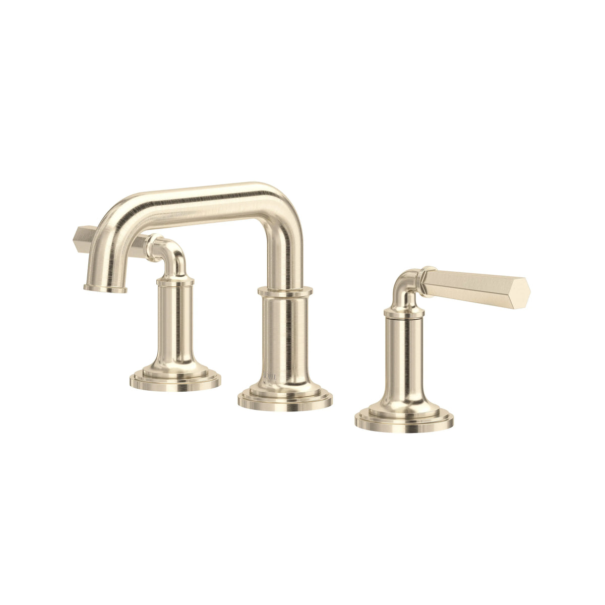 ROHL San Giovanni Widespread Lavatory Faucet With U-Spout SG09UD3LM - Satin Nickel