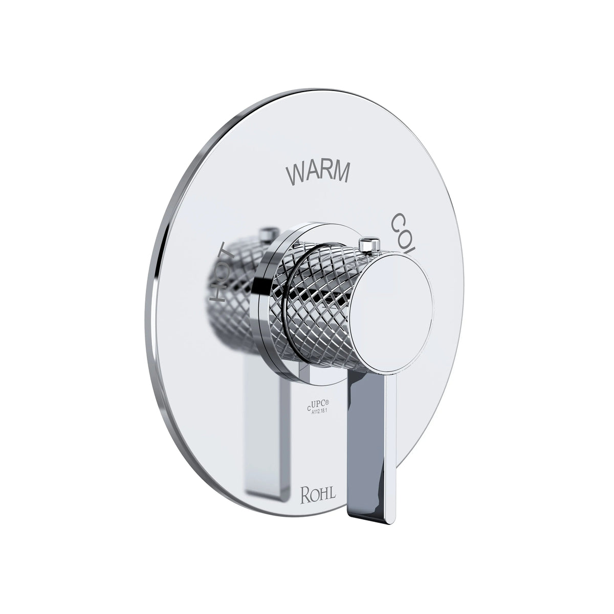 ROHL Tenerife 3/4" Thermostatic Trim Without Volume Control TTE13W1 - Polished Chrome