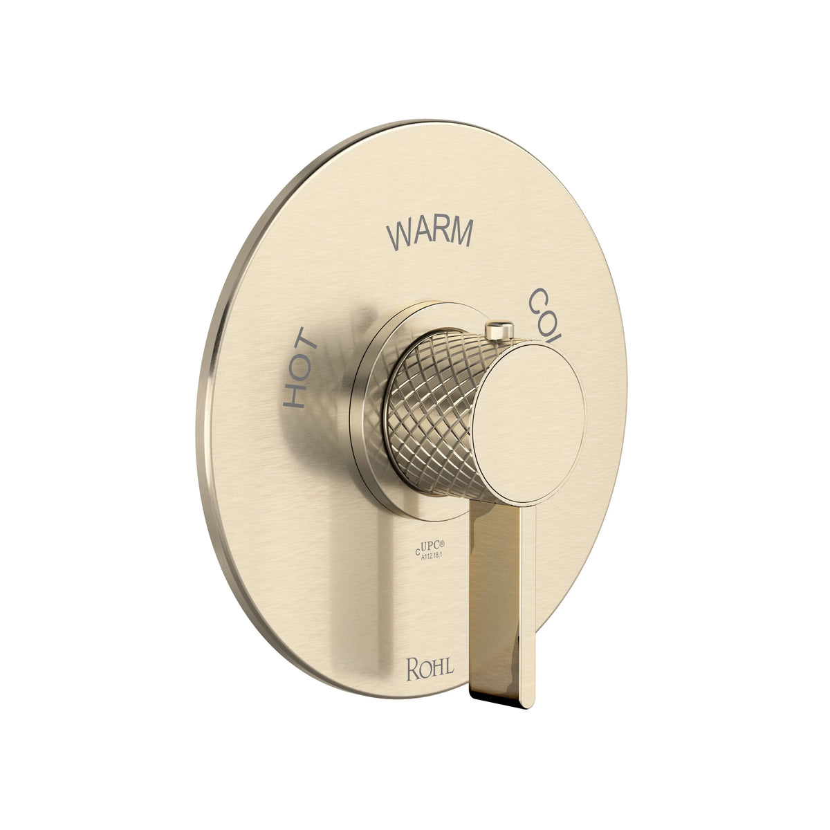ROHL Tenerife 3/4" Thermostatic Trim Without Volume Control TTE13W1 - Satin Nickel